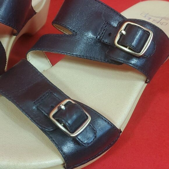 DANSKO Karena Womens Sandals Black Size 7 37 - Picture 3 of 7